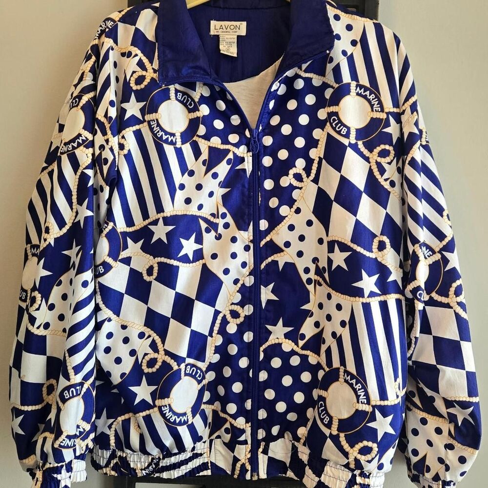 Lavon Women's Blue and Navy Jacket